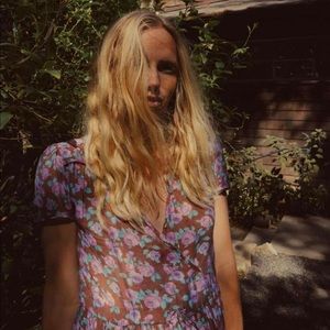 Christy Dawn Dawn Dress in Garnet Rose NWT